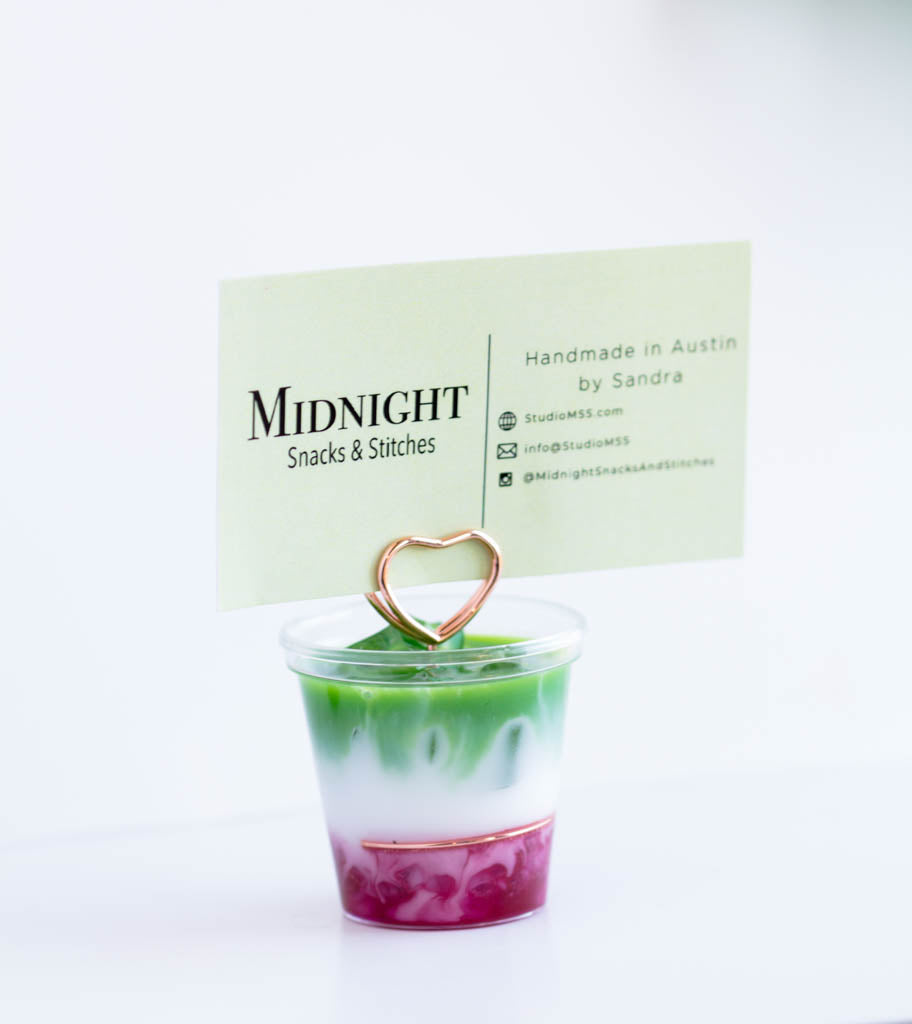 Strawberry Matcha Mini Photo Holder
