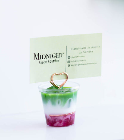 Strawberry Matcha Mini Photo Holder